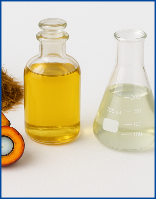 Palm residue, Used cooking oil and Bio chemicals